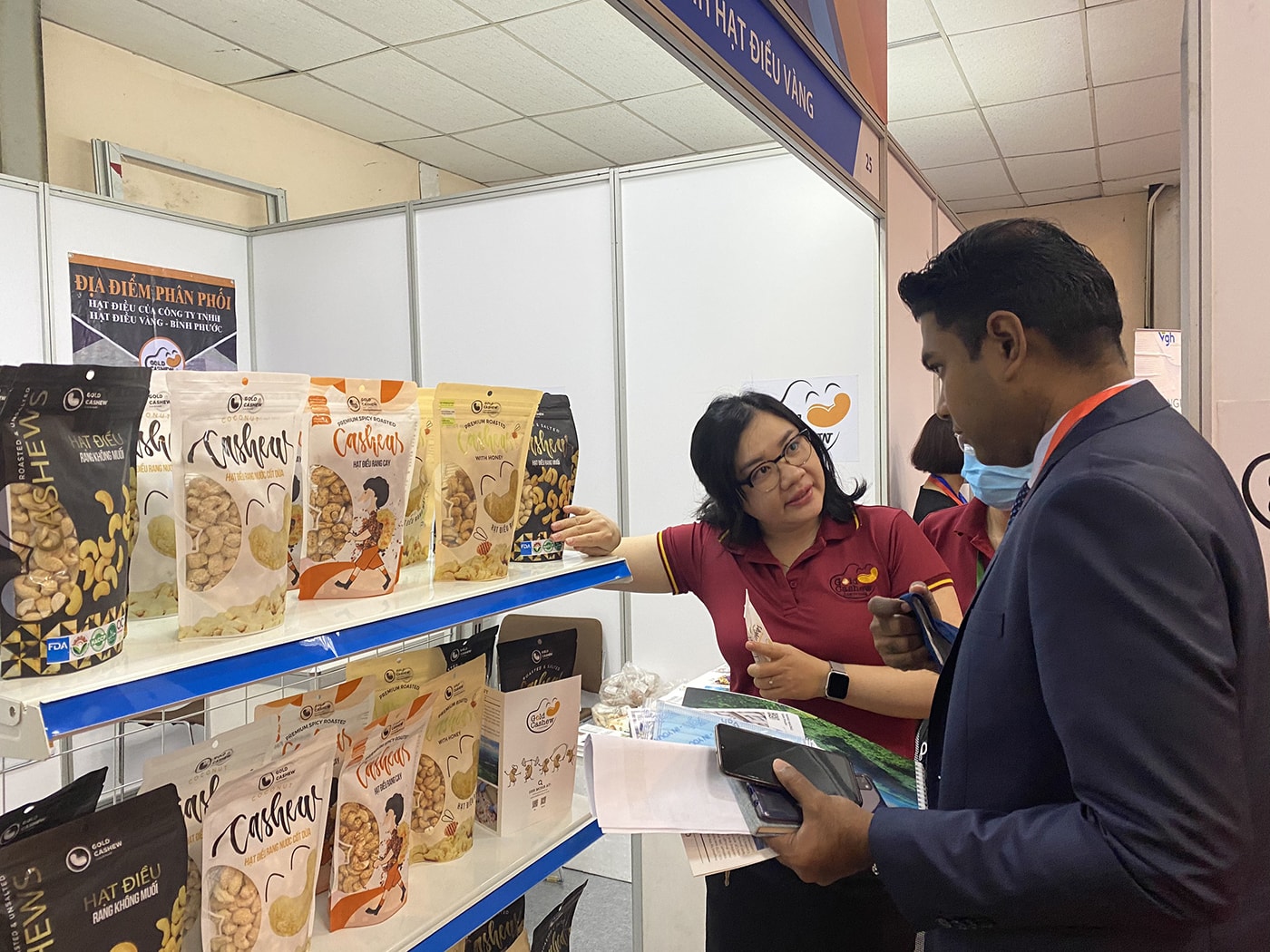 Gold Cashew Company Participated VietNamExpo