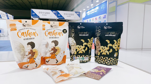 Gold Cashew Products at Korean Import Fair 2021